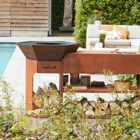 BBQ en corten