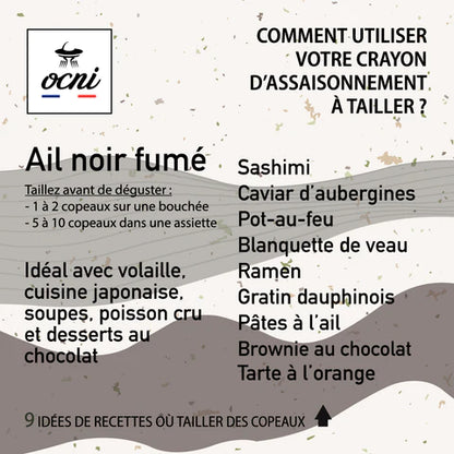 OCNI | COFFRET 3 CRAYONS | GOURMET TRUCULENT (BIO)